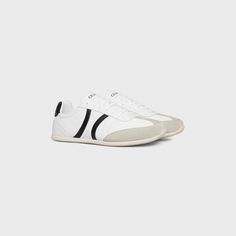 CELINE JOGGER LOW LACE-UP SNEAKER in CALFSKIN & SUEDE CALFSKIN Celine Sneakers, Celine Shoes, Leather Cuts, Canvas Messenger Bag, Fragrance Collection, New Sneakers, Flat Boots, Model Fits, Small Leather Goods