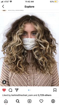 Dyed Curly Hair, Curly Hair Problems, Haute Hair, Blonde Curly Hair, Front Hair Styles, Curly Hair Inspiration