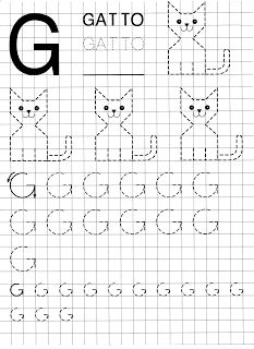 the letter g is for gato worksheet