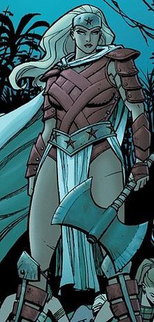 If Joy's going as Wonder Woman, should I go as her mother, Hippolyta (DC Comics)? - Wikipedia, the free encyclopedia Wonder Woman Hippolyta, Golden Magic, Dr Fate, Steve Trevor, Dc Comics Girls