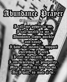 Spirit Guide Messages, Abundance Money, Goddess Magick, Money Prayer, Witchcraft Spells For Beginners