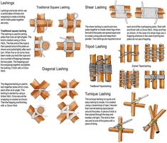 the instructions for how to make an origami cross with wood and metal wire