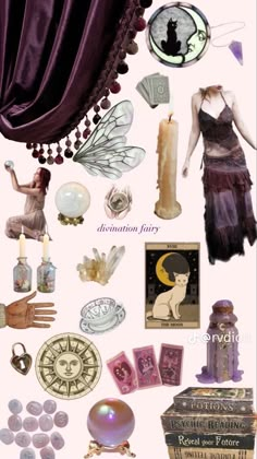 Divination Witch Outfit, Moon Witch Outfit, Mystic Style Fashion, Witchcore Fashion, Fairy Moodboard, Outfits Whimsigoth, Rising Pisces, Whimsy Aesthetic, Whimsigoth Outfits