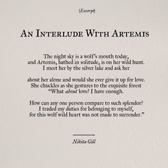 an intruded with affirmis poem written in cursive ink on white paper