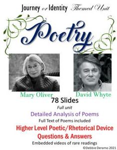 Click Here Poetry Questions, Essay Rubric, Synthesis Essay, David Whyte, Mary Oliver Poems, Ap Exam, Creative Writing Classes, Poetry Activities