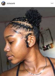 Styles For Short Natural Hair, Round Faces Hairstyles, Hairstyles Baddie, Short Natural Hair, Quick Natural Hair Styles, Girls Natural Hairstyles