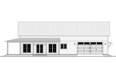 this is the front elevation of these house plans