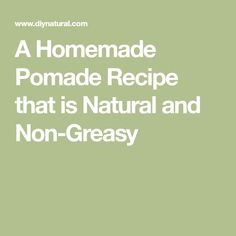 A Homemade Pomade Recipe that is Natural and Non-Greasy Pomade Recipe, Diy Hair Pomade, Hair Texturizer, Elf Makeup Brushes, How To Make Bubbles, Elf Products, Cheap Makeup Brushes, Beard Wax, Bubble Bars