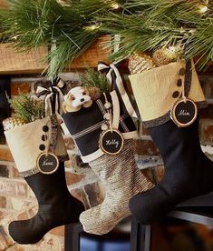 This is such an easy, inexpensive, flexible way to hang Christmas stockings if there is a sliver of space between your mantel and the wall -- if it has not been caulked. Be sure to check out this how-to! #hangingstockings #howtohangstockings #ChristmasinJuly #Christmasstockings #stockingrod #bestwaytohangstockings #HangChristmasstockings #mantel #christmasmantel #manteldisplay #christmasmantelstyling #christmasmanteldecor #Christmasmantel #hangChristmasstockings Hanging Christmas Stockings, Christmas Table Centerpieces, Angle Bracket, Christmas Mantel Decorations, Hanging Stockings, How To Hang, House Design Photos, Christmas Mantels, Christmas In July