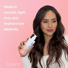 Hydrate, fight frizz and repair with Silk’e Leave-In Conditioner. Designed to recondition and revitalize the look and texture of your hair with no flaky build-up or residue. This formula contains jojoba oil and aloe extract, which combine forces to strengthen and hydrate damaged hair. It’s time to give your hair the lo Soften Hair, Hair Help, Dull Hair, Hair Starting, Oily Hair, Color Treated Hair, Leave In Conditioner, Treated Hair