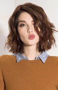 Long Face Hairstyles, Hair 2018, Cute Hairstyles For Short Hair, Short Hairstyles For Women, Trendy Hairstyles