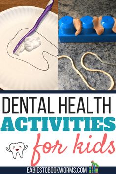 Flossing Activity Preschool, Teeth Activities For Kindergarten, Dentist Stem Activities, Teeth Science For Preschool, Teeth Cleaning Activity For Preschool, Brushing Teeth Activities For Toddlers, Dental Education For Kids, Teeth Cleaning Activities For Kids, Brush Teeth Activities For Kids