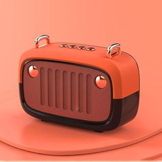 Cool Vintage Portable Bluetooth Speaker - Gadget Grabberz Outdoor Card, Loudspeaker Enclosure, Phone Speaker, Music Players, Wireless Speakers, Loudspeaker, Fm Radio