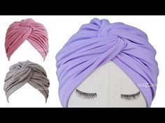 Twisted Turban Hat Sewing Pattern - Turban Hat DIY - YouTube Baby Turban Diy, How To Make Turban, Turban Diy, Diy Turban, Clothes Details, Baby Turban Headband, Hat Sewing Pattern, Pola Topi, Turban Tutorial