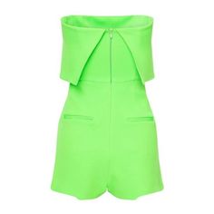 The 'Darby' romper is made from vivid crepe into a strapless silhouette.Strapless NecklineSleevelessOverlay BodiceSide Slip PocketsStretch CrepeConcealed Back ZipFully Lined54% Polyester 46% Tri-acetate Fitted Strapless Jumpsuit For Spring Cocktail, Green Fitted Strapless Jumpsuit, Summer Evening Bandeau Jumpsuits And Rompers, Summer Evening Bandeau Jumpsuit, Summer Strapless Sleeveless Jumpsuit For Cocktail, Strapless Jumpsuits And Rompers For Summer Cocktail, Strapless Jumpsuits For Summer Cocktail, Strapless Summer Cocktail Jumpsuits And Rompers, The Bronx New York