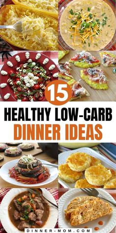 healthy low carb dinner ideas