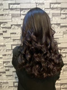 Soft Curls Black Hair, Thick Curly Hair Aesthetic, Curls Black Hair, Perm Ideas, Long Thick Curly Hair, Black Hair Curls, Curly Hair Aesthetic, Loose Curls Hairstyles, Hair Perm