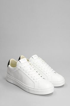 Extralight Sneakers in white leather, logo on heel, laces, logo on upper tongue, 100% leather, rubber outsole, Made in ItalyGender: MenMaterial: LEATHERColor: WHITEMade in: ITProduct ID: 368055_13470PP4*Import tax/duty will be calculated at checkout (If applicable) White Leather Lace-up Custom Sneakers, White Leather Sneakers With Perforated Toe Box, White Sneakers With Leather Sole And Round Toe, White Leather High-top Sneakers With Branded Heel, Classic Lace-up Sneakers With Branded Heel Counter, Modern White Leather Sneakers, White Low-top Custom Sneakers With Leather Sole, Sporty Custom Sneakers With Branded Heel Counter, White Leather High-top Sneakers With Leather Sole