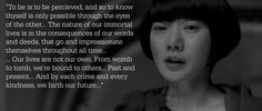 Cloud Atlas Quotes, Atlas Quotes, Cloud Atlas Movie, Atlas Movie, Doona Bae, Alex Gray Art, Higher Art, Beautiful Writing, David Mitchell