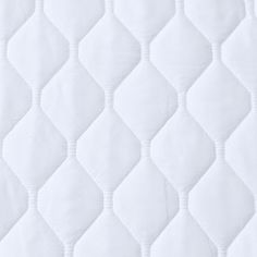 the white quilted material is very soft