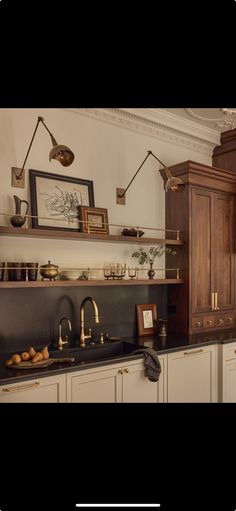 the kitchen is clean and ready to be used for cooking or baking, while still in use