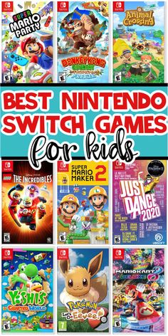 the best nintendo switch games for kids