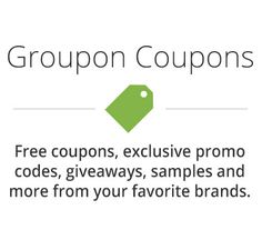 coupon freebies with the text, free coupons, exclusively promote codees, giveaways, samples and more from your favorite brands