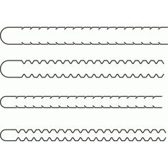 four different types of electrical wire, one is black and the other has white lines