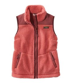 Enjoy both coziness and style with our Sherpa Fleece Vest, featuring the loved plush softness and warmth - with flattering waist and scalloped hem. Best with midweight layer. Falls at hip. Slightly Fitted. Center back length: Petite 23. 5", Regular 24. 5", Plus 26. 25". Body: 100% recycled polyester. Body lining: 100% recycled polyester. Woven overlay: 100% nylon. Machine wash and dry. Flattering seam lines at waist. Our bestselling Sherpa Fleece, in a stylish vest. Two front hand pockets. Made Fleece Vest Women, Fall Vest, Womens Sherpa, Fleece Vest, Scalloped Hem, Sherpa Fleece, Fall Winter Outfits, L L Bean, Outerwear Women