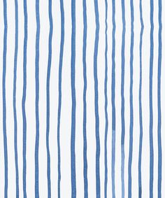 blue and white striped wallpaper with vertical lines