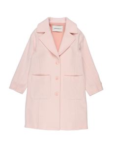 baize, brand logo, solid color, lapel collar, single-breasted , long sleeves, fully lined, button closing, multipockets, wash at 30° c, dry cleanable, do not bleach, do not tumble dry, iron at 110° c max, single-breasted jacket , Color: Blush , Size: 8 Pale Pink Coats, Color Blush, Single Breasted Jacket, Lapel Collar, Brand Logo, Blush, Solid Color, United States, Long Sleeve