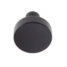 an image of a black knob on a white background