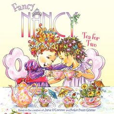 the cover of fancy mingy tea for two by jane o'connor and kathy sloan