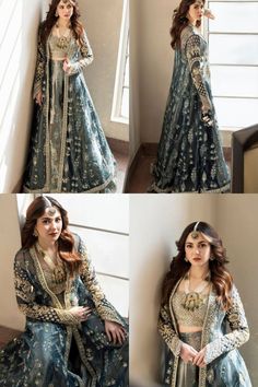 Shadi Dresses For Bride Sister Pakistani, Hamel Patel, Shaadi Dresses, Marriage Dresses, Simple Dress Casual, My Culture, Long Frock Designs, Outfits Indian, Hania Amir