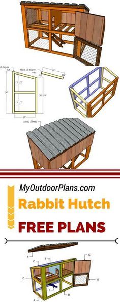 the rabbit hut plans and free plans