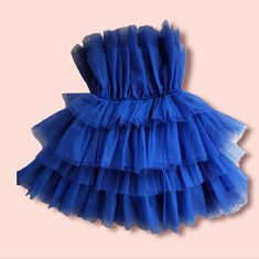 In Great Condition. Super Fun! Baby Doll Dress, Babydoll Dress, Baby Doll, Doll Dress, Baby Dolls, Colorful Dresses, Color Blue, Mini Dress, Dolls