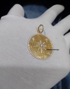 Welcome To SantoshDesign !! Solid Gold Charms, Diamond Charm, Handmade Pendant, Gold Charm, Handmade Pendants, Sterling Silver Charm, Silver Diamonds, Compass, Pendant Necklaces