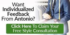 Free style consultation with Antonio How To Approach Women, Laptop Gadgets, Dressing Well, Wearing Jewelry, Successful Men