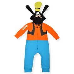 PRICES MAY VARY. Officially Licensed Disney Mickey Mouse Donald Duck or Goofy Boy Clothes Cute and Comfy Disney Mickey Mouse or Donald Duck or Goofy Zip Up Hooded Coverall Creeper for Baby and Infant Boys. The Perfect Baby Boys’ Bodysuits Contains One Funny Blue and White Donald Duck Suit Print Zip Up Coverall Bodysuit or One Funny Orange and Blue Goofy Suit Print Zip Up Coverall Bodysuit or One Funny Red and Black Mickey Mouse Suit Print Zip Up Coverall Bodysuit Dress Your Baby Boy in This Cool and Stylish Creeper Featuring His Favorite Disney Character; Donald Duck! Perfect as 3 Months Boy Clothes, 6 Months Boy Clothes, 9 Months Boy Clothes and 12 Months Boy Clothes The Perfect Outfit for Fall and Winter Season. An Ideal Gift for Your Son or Grandson. He Will Look Absolutely Adorable! Pe Disney Baby Clothes Boy, Goofy Costume, Donald Duck Costume, Goofy Shirt, Mickey Mouse Shoes, Duck Dress, Funny Orange, Duck Birthday, Mickey Mouse Donald Duck