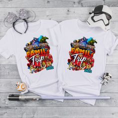 Family Vacation Tshirts, Universal Shirts, Black Tears, Disney Family Vacation, Disney Orlando, Universal Studios Hollywood, Marvel Shirt, Family Vacation Shirts, Hawaiian Shorts