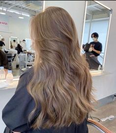 One Solid Hair Color Light Brown, Light Brunette Hair Solid, Soft Cool Brown Hair, Light Brown Hair With Deminsions, Brown Frosted Hair, Champagne Brown Hair, Mocha Beige Hair, Muted Brown Hair, Super Light Brown Hair