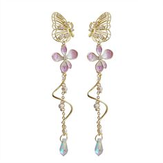 Pretty Butterfly Girl Earrings PN3735 ●Material: Alloy ●Size:7*1.5cm ●About Shipping: We attach great importance to the orders of each customer and parcel delivery. 1.Processing time: 2-3 business days. 2.Shipping time: 10-15 business days to US, please allow 3-4 weeks shipping to other country.(Shipping times can be affected by variable customs clearance times or public holidays.) Butterfly Girl, Pretty Butterfly, Parcel Delivery, Customs Clearance, Girls Earrings, Size 7, Holidays, Drop Earrings, 10 Things