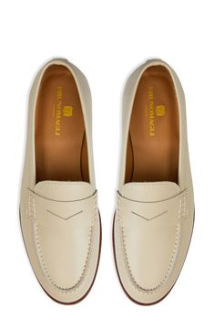 Buttery-smooth napa leather means luxurious strides in this classic loafer detailed with exposed stitching on the vamp. Cushioned insole Leather upper, lining and sole Made in Italy Classic Slip-on Oxfords With Stitched Sole, Classic Loafers With Stitched Sole For Semi-formal Occasions, Timeless Slip-on Loafers With Leather Lining, Elegant Tassel Loafers With Stitched Sole And Moc Toe, Elegant Tassel Loafers With Stitched Moc Toe, Timeless Almond Toe Loafers With Leather Sole, Classic Slip-on Moccasins With Almond Toe, Timeless Loafers With Stitched Sole For Galas, Goodyear Welted Almond Toe Loafers For Galas