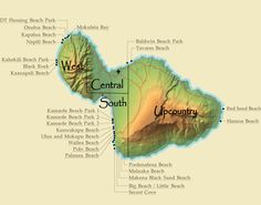 a map showing the location of central and south pacific islands, including kaua'i