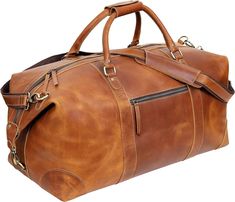 Genuine Leather Luggage Gym Weekender Bag – Boho Living Room Leather Weekender Bag, Leather Weekender, Leather Duffel, Luggage Bags Travel, Cowhide Bag, Leather Duffle Bag, Leather Travel Bag, Leather Duffle, Travel Duffle