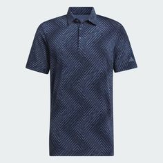 adidas Ultimate365 Allover Print Polo Shirt - Blue | Men's Golf | adidas US Printed Polo Shirts, Adidas Golf, Mens Golf, Golf Shirt, Adidas Online, Golf Shirts, Blue Man, Polo Shirt, On Sale