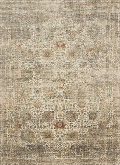 Linnea by Magnolia Home LIN-05 Multi/Taupe Rug - Rug & Home Book Baskets, Taupe Rug, Poufs & Ottomans, Mirror Artwork, Magnolia Homes, Kitchen Mirror, Classic Rugs, Joanna Gaines, Candle Accessories