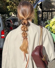 Braided Tail Hairstyles, Striped Area Rug, Striped Room, Work Hairstyles, Penteado Cabelo Curto, Modern Blue, Good Hair Day, Hair Envy, Drawing Room