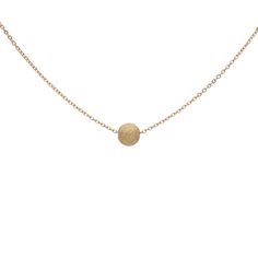 $232 - Single Stardust Necklace Color Free, Rose Gold Necklace, In Water, Stardust, Jewelry Care, Solid Gold