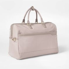 Signature Weekender Bag Taupe - Open Story™ Weekend Bags For Women, Carryon Suitcase, Weekend Bags, Stylish Luggage, Suitcase Handle, Laptop Storage, Anniversary Trips, Travel Duffle, Duffle Bag Travel